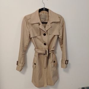 Tan Raincoat